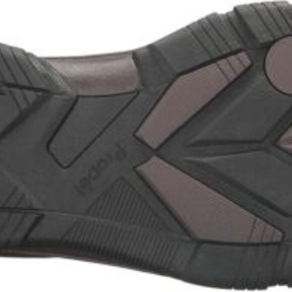 propet shoes new devan leather 9 wide w 3e oxford comfort brown mens walking - Picture 4 of 4